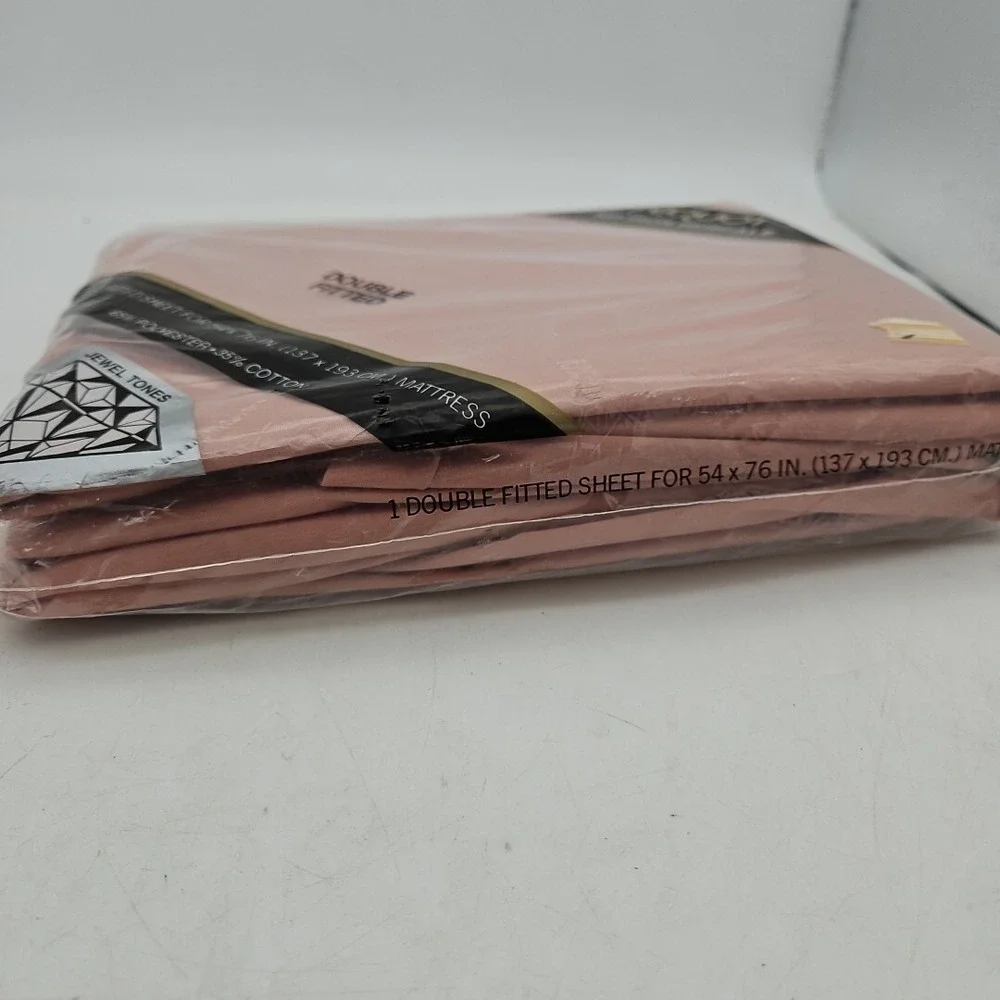 Pequot Vintage Double Fitted Sheet NOS Brand New 54 X 76‎ Pink